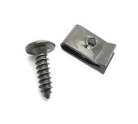 30/20/10 Set Moto Scooter ATV Ciclomotore Ebike Copertura In Metallo Ritenitore Vite Autofilettante E Clip M4 M5 Moto Bulloni Di Fissaggio Viti