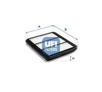 30.278.00 UFI Filtro aria per CHEVROLET,DAEWOO
