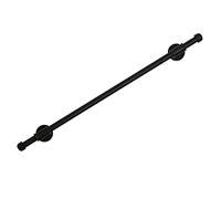 30-300cm Regolabile il per Scale/Nero/Bianco Interno/Esterno Parete Corriera Anti-Skid Sicurezza Grab Bar Durevole Metallo Ferro Ringhiera