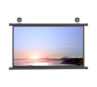 30" , 40" , 50" , 60" , 72" Schermo Per Proiettore Manuale 4:3 16:9 HD Telo Proiettore Schermo Per Proiezione Montato A Parete/soffitto Con Gancio Per Home Theater Cinema Ufficio Film TV Gioco(16:9,50