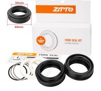 30 40mm Forcella Bicicletta Parapolvere per Fox Per SUNTOUR Gomma Affidabile e Costruzione in Lega di Alluminio (34x44mm)