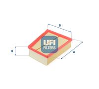 30.417.00 Filtro aria Ufi