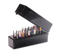30/48 fori per nail art punte per trapano scatola di stoccaggio rettifica polacco bit display trapano organizer supporto chiodo stand stand