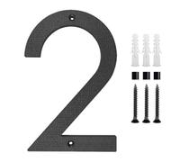 30,5 cm per numeri civici da esterno ed elegante per case e aziende, materiale ABS resistente alle intemperie per un uso a lungo termine (2)