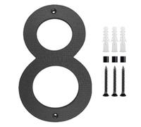 30,5 cm per numeri civici da esterno ed elegante per case e aziende Materiale ABS resistente alle intemperie per un uso a lungo termine (8)