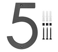 30,5 cm per numeri civici da esterno ed elegante per case e aziende Materiale ABS resistente alle intemperie per un uso a lungo termine (5)