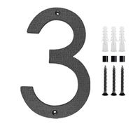 30,5 cm per numeri civici da esterno ed elegante per case e aziende, materiale ABS resistente alle intemperie per un uso a lungo termine (3)