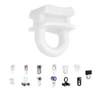 30 50 100 150 200pcs Pezzi Di Pulegge Per Binari Per Tende, Silenziose Per Le Tende Del Soffitto E Pesanti Per Il Soggiorno Puleggia For Binario For Tende(Style 13,150 pcs)