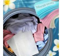 30/50/100 pezzi Fogli di detersivo per bucato pre-misurati e potenti per la rimozione delle macchie, pastiglie di detersivo per bucato portatili, adatte per uso domestico, dormitorio, viaggio, campegg