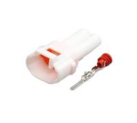 30/50/100set Kit Sumitomo MT090 2 Pin Way Maschio Femmina Bianco Impermeabile Auto Connettore Spina Moto 6187-2171 6180-2181 (Size : 100 male full set)