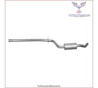 30.50.26 Silenziatore centrale Imasaf per SEAT TOLEDO III ALTEA LEON