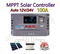 30/50/60/100A MPPT Kit per pannello solare Charge Controller 12V/24V Regulator