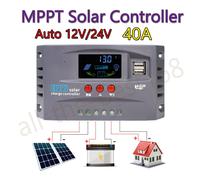 30/50/60/100A MPPT Kit per pannello solare Charge Controller 12V/24V Regulator
