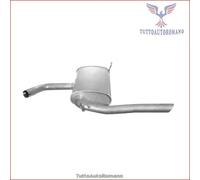30.50.67 Silenziatore posteriore Imasaf per SEAT TOLEDO III ALTEA
