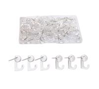 30/50 Pcs Bulletin Board Ganci Spingere Pin Puntine Decorative Bordo di Sughero Per Foto