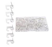 30/50 Pz Spingere Pin Ganci Decorativi Pin Puntine Parete Pollice Puntine Gancio Ufficio Scuola Forniture Per Foto Parete Bulletin Board