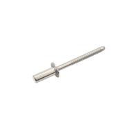 30/50 rivetti ciechi impermeabili in acciaio inox rivetti ciechi con estremità chiusa, 3 mm, 3,2 mm, 4 mm, 4,8 mm, 5 mm, 6 mm, 6,4 mm (50 pezzi, 3 x 8 mm)