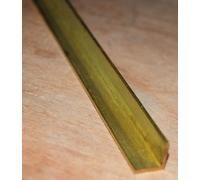 30.5cm/300 MM Lungo Ottone Angolare 1/16 Spesso X 3/8 Alto Asta da Chronos