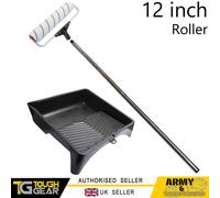 30.5cm Pittura Rullo Pavimento Kit Con 38.1cm Vassoio & Palo di Estensione 0.95m