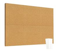 30.5cm X Sughero Piastrelle 6 Confezione Assi per Muro con Rimovibile