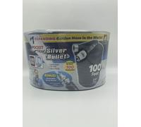 30.5m Pocket Hose Argento Pallottola Leggero No Kink Giardino Tubo
