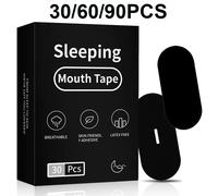 30/60/90 pezzi nastro per bocca antirussamento meglio del sonno strisce per l'alito della bocca adesivi per la respirazione del naso di grado medico per i viaggi a casa
