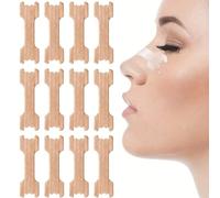 30/60 pezzi Strisce nasali Breathe Right comode e riutilizzabili | Durevoli e versatili per un sonno ristoratore Tessuto non tessuto