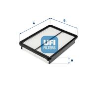 30.631.00 Filtro aria Ufi