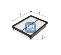 30.631.00 UFI Filtro aria per HYUNDAI,KIA