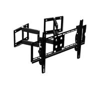 30"-65" 80kg 600x400 Braccio oscillante for carichi pesanti Supporto for TV LCD Staffa for montaggio a parete Montaggio ad angolo LCD retrattile Full Motion 6 bracci