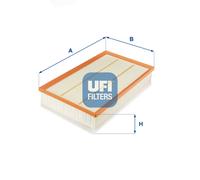 30.662.00 UFI Filtro aria per AUDI,SKODA,VW