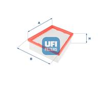 30.687.00 Filtro aria Ufi