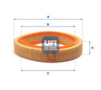 30.922.01 UFI Filtro aria per FORD