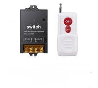 30 A RF 433 MHz AC 100-240 V interruttore telecomando a canale singolo ricevitore wireless per pompe dell'acqua, pompe dell'olio e motori elettrici (nero)