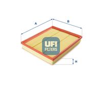 30.A17.00 UFI Filtro aria per FORD