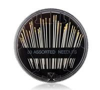 30 aghi da cucito con grande orecchio, aghi da cucito a mano, spilli e aghi da ricamo per cucire facilmente