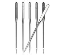 30 aghi universali per macchina da cucire, misura 90/14, aghi per macchina da cucire resistenti, per ricamare jeans in pelle, compatibili con macchine da cucire domestiche