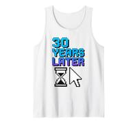 30 Anni Dopo Anniversario Retro Computer Geek 90s Group Canotta