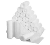 30 bande di rotoli, avvolgimento di bendaggio elastico conforme morbido, bendaggio a mano traspirante flessibile per ferite, forniture di pronto soccorso