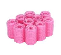 30 bigodini autoaderenti per capelli, con 12 clip a becco d'anatra, 2 pettini, strumento fai da te per parrucchieri e arricciature, per acconciature e acconciature da salone, per ricci volumizzanti