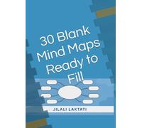 30 Blank Mind Maps - Ready to Fill