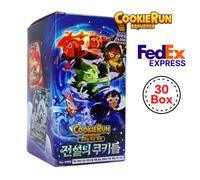 [30 Box] Cookie Run Bravers serie TCG Vol. 4 biscotti leggendari sigillati al...
