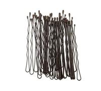 30 Brown Kirby Hair Grips Clip di Capelli Scivoli Bobby Pin 6.5cm Accessori per Capelli