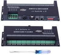 30 Canali DMX decoder 512 RGB LED Strip Controller DMX dimmer DC9V-24V 2A/CH