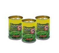 30 Candele in barattolo di carta e latta da 6cm - Candle Citronella Antizanzare