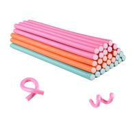 30 canne per capelli flessibili da 24 cm, senza calore, in morbida schiuma, per uso domestico, per donne e ragazze, capelli lunghi e corti per dormire, (0,55 x 24,45 pollici)