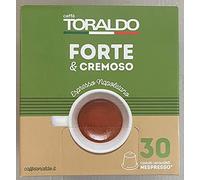 30 CAPSULE CAFFE TORALDO MISCELA FORTE E CREMOSO COMPATIBILE CON NESPRESSO