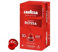 30 Capsule Lavazza Compatibili Nespresso Alluminio Caffè Qualità Rossa 10pz