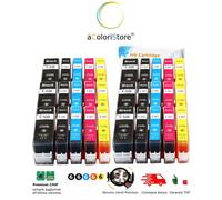 30 Cartucce compatibili per Canon Pixma IP 3600 4600 4700 series