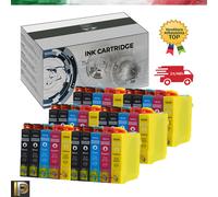 30 Cartucce compatibili stampante epson 16 XL WF 2510 2530 2630 workforce